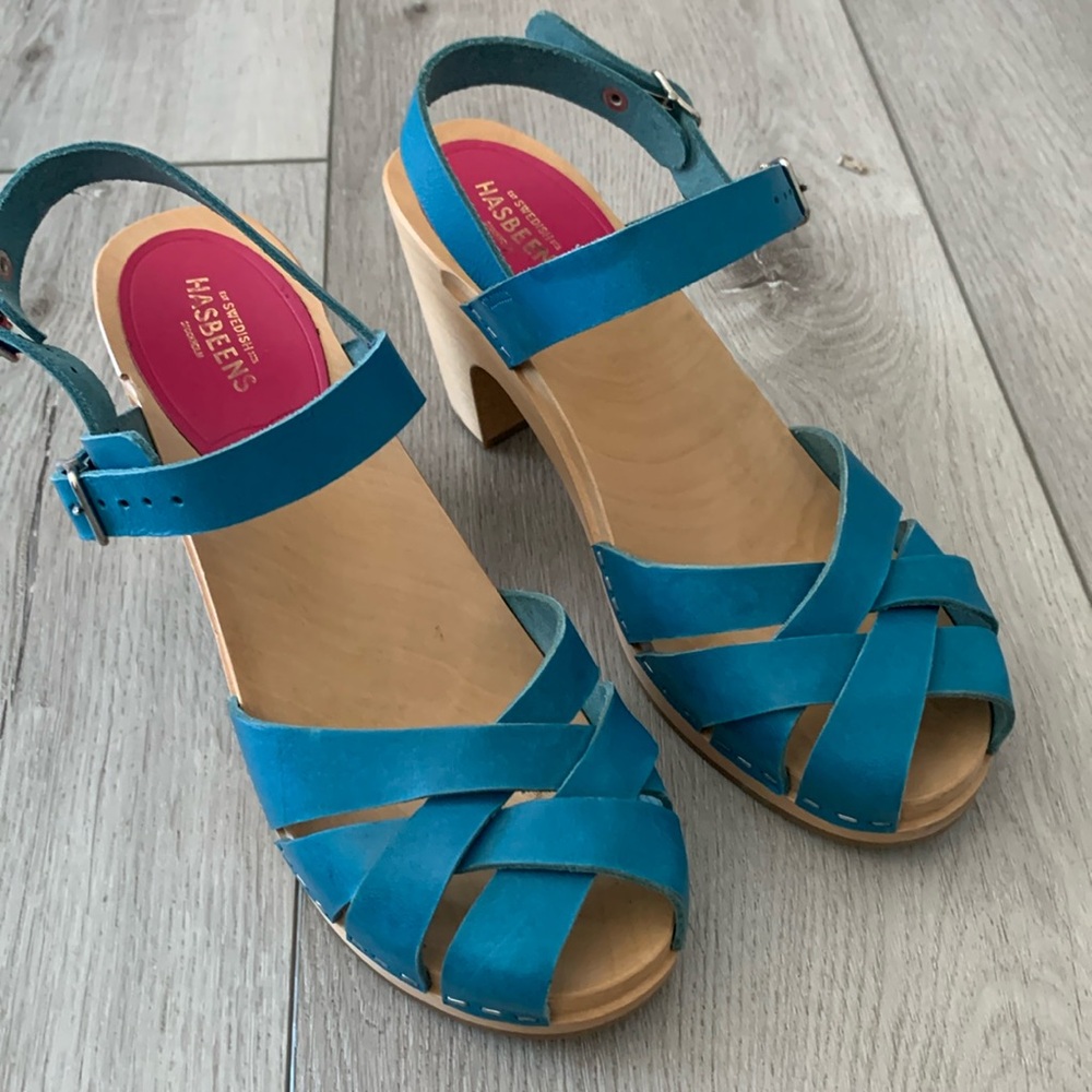 Swedish Hasbeen clog sandals